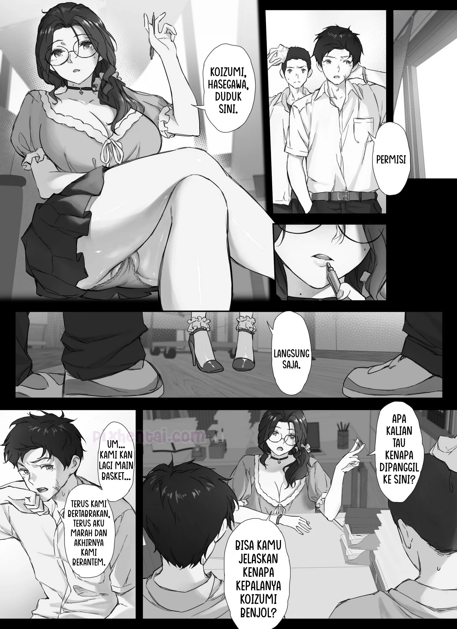 Komik hentai xxx manga sex bokep My Secret Relationship With My Huge-Boobed Teacher 6